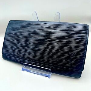 Louis Vuitton Epi Porte En3 Cult Credit Wallet Bifold Long Men's / Women's